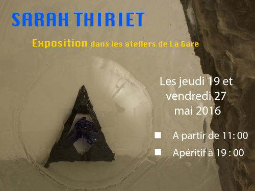 Sortie de résidence, Sarah Thiriet