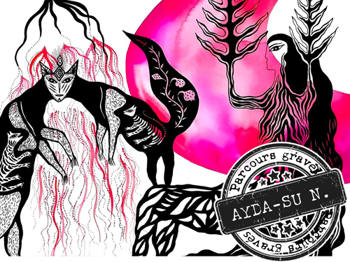 Parcours gravé Sérigraphie