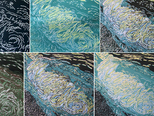 Stage lino, technique réduction